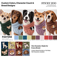 Pulls de Noël pour animaux de compagnie ODM – Tricots de luxe assortis pour chien et propriétaire, sur mesure, Hiver 2026