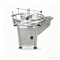 Machine de tri et de débroussillage de bouteilles rondes pour ligne de production de remplissage