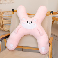 Coussin de dossier en peluche en forme de voiture de dessin animé avec rembourrage en coton PP 55 cm Décoration d'intérieur