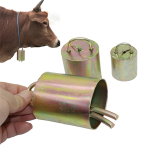 Campanacci in Ferro Zincato Extra Sonori per Cavalli e Pecore, Antifurto e Antiperdita, Suono Nitido e Amplio - Product Image 1