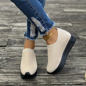 Custom Logo New Arrival <strong>Women</strong> <strong>Trainers</strong> Sneakers Running Sport Shoes <strong>Women</strong> Wedge <strong>Heel</strong> Fashion Platform Sneakers - Product Image 4
