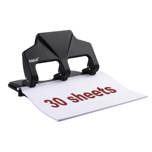 Perforatrice de bureau robuste Eagle Force pour 30 feuilles, perforatrice à 3 trous, papeterie pour le bureau - Product Image 1