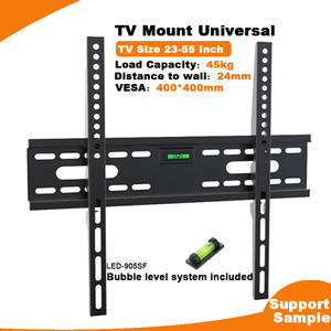 Soporte de Pared Universal para <span class=keywords><strong>TV</strong></span>, Fijo/Inclinable, 55 50 47 43 42 40 32 28 21 - Product Image 4