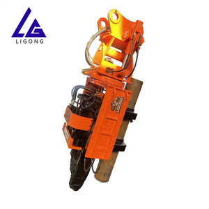 Marteau hydraulique vibro pour excavatrice, marteau de pieutage pour pieutage latéral - Product Image 4