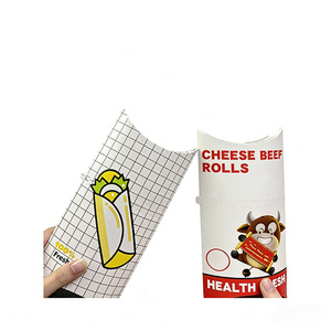 Cajas y Bolsas para Llevar al por Mayor de Fábrica, Empaque para Enrollados de Pollo Mexicanos/Rollo Ruso de Vegetales y Pasteles para Plancha - Product Image 3