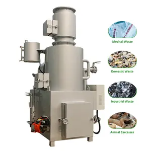 2024 Manufacturers Environment Friendly Medical Animal Waste Burner Machine Medical Waste Incinerator Grate