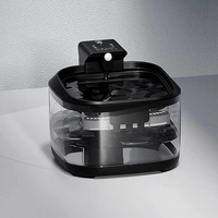 Distributeur d'eau Smart Cat 4.5L avec capteur Batterie sans fil rechargeable pour chats Fontaine d'eau automatique pour animaux de compagnie avec filtre