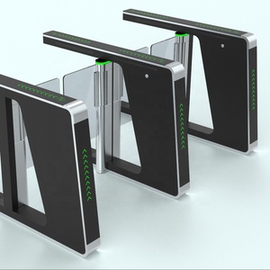 Kiểm soát truy cập an ninh turnstiles với Bi-directional mũi tên cho người đi bộ mã vạch và thẻ RFID Swing tốc độ cổng - Product Image 1