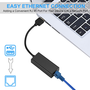Mới đến nhựa USB để <span class=keywords><strong>Ethernet</strong></span> USB để RJ45 cho máy tính xách tay Windows <span class=keywords><strong>10</strong></span>/8.1/8/7/Vista/XP - Product Image 3