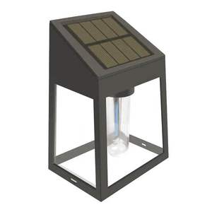 Set di 4 applique da parete solari a LED, resistenti alle intemperie, autonomia prolungata, per illuminazione esterna - Product Image 3