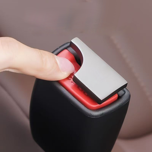 Car Safety Buckle Clip <strong>Seat</strong> <strong>Belt</strong> Plug Alarm Canceler <strong>Stopper</strong> for Tesla Model 3 Y Accessories Car Styling - Product Image 3