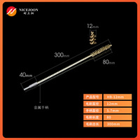 Ensemble de brosses métalliques professionnelles pour béton, métal, acier au carbone, acier inoxydable, brosses manuelles/électriques pour l'élimination de la rouille