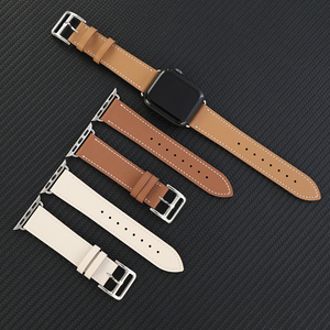 Per Hermes IWatch cinturini in pelle 44mm 46mm 45mm 44mm 42mm 41mm 40mm di lusso in vera pelle cinturini per orologi <span class=keywords><strong>apple</strong></span> <span class=keywords><strong>Watch</strong></span> serie <span class=keywords><strong>6</strong></span> - Product Image 2
