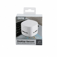 Aspirateur de table rechargeable multifonction à buse détachable pour nettoyer les miettes de table, la poussière de la table de chevet