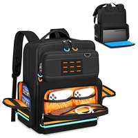 Étui de transport pour console de jeu, sac de transport portable avec suffisamment d'espace de rangement pour les manettes, étui de transport pour manettes