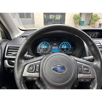 Panel Instrumen LCD Mobil 12,3 inci Digital Cluster untuk Subaru Forester Legacy 2013-2018 Monitor Dashboard Kokpit Speedometer