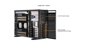 Servidor de Alto Rendimiento 4U/Torre SYS-741GE-TNRT DP, Estación de Trabajo Intel con hasta 4 GPU PCIe H100 o <span class=keywords><strong>A100</strong></span> - Product Image 4