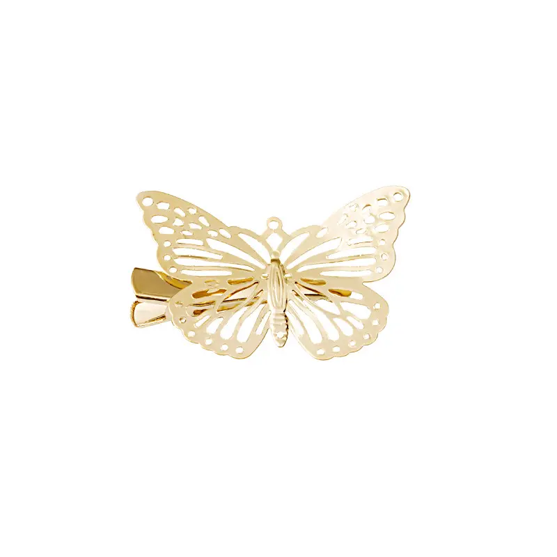 1pcs Metal Butterflies Hair Clip Jewelry Accessories Girls Headwear Grips Hairpins Barrette Clamps Wholesale Hair Pins