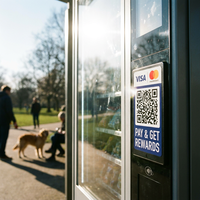 Autocollants personnalisés avec code QR holographique, papier adhésif résistant aux UV, imperméables, numéros de série variables, système de paiement, système de récompenses pour les épiceries
