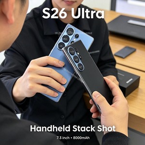 S26 Ultra ขายดี หน้าจอ 7.3 นิ้ว Deca Core 16GB+1TB สมาร์ทโฟน 5G รองรับภาษาอังกฤษ เยอรมัน ฝรั่งเศส สเปน หลายภาษา - Product Image 3