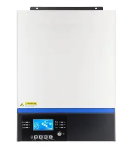 Inverter daya gelombang sinus murni 4000W, konverter 12V DC ke 110V 120V cocok untuk sistem energi surya off-grid dalam RV keluarga