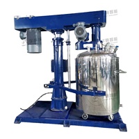 Machine à dissoudre la peinture, disperserateur à double arbre concentrique haute vitesse, moteur AC automatique pour le traitement chimique