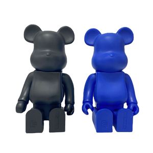 <span class=keywords><strong>400</strong></span>% <span class=keywords><strong>Bearbrick</strong></span> รูปปั้นหมีสีดำเคลื่อนย้ายได้28ซม. ประติมากรรมตุ๊กตาตกแต่งบ้าน - Product Image 6