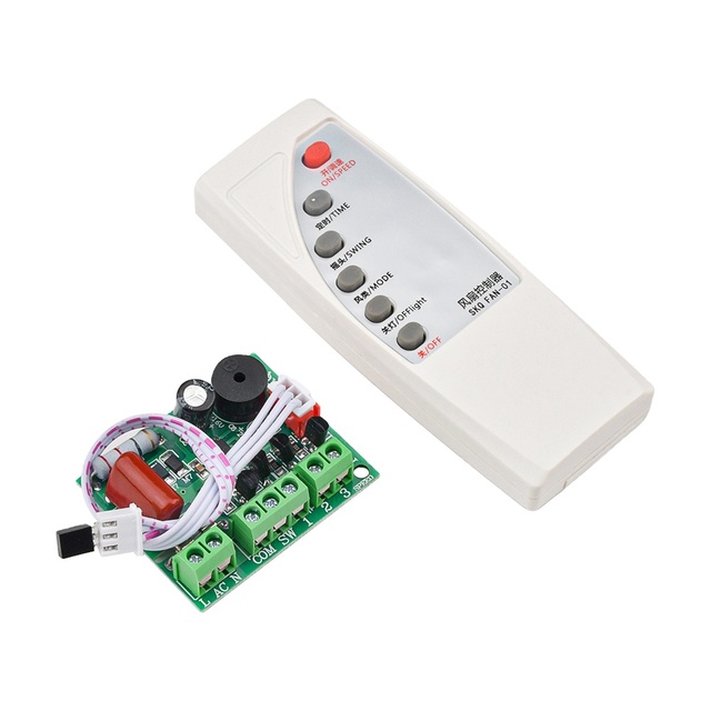 AC110-220V Universal Fan Remote Control Modification Board Circuit Board Control Motherboard General Computer Board Electric Fan