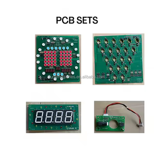 مجموعة ألعاب إلكترونية متعددة المهارات 12 فولت/220 فولت، لوحة دوائر كهربائية لماكينة البينبول، جهاز قبول العملات المعدنية، مناسب للأعمار 6 سنوات فما فوق، آلة دفع العملات المعدنية - Product Image 4