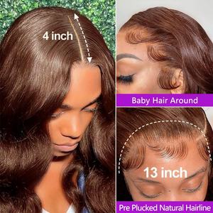 13X6 <b>HD</b> <b>Lace</b> Frontal <b>Wigs</b> Human Hair Full <b>HD</b> <b>Lace</b> <b>Wigs</b> Vendor, Cuticle Aligned Virgin Human Hair Wear and Go Glueless <b>Wigs</b> - Product Image 5