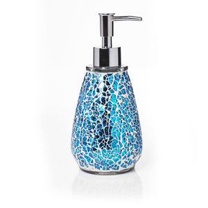 YIXIN Umweltfreundliches Modernes Spiegel-Mosaik Glas Badezimmer-Zubehör Vierteiliges <span class=keywords><strong>Set</strong></span> Modell YX19-BA09202 Hergestellt in China - Product Image 2