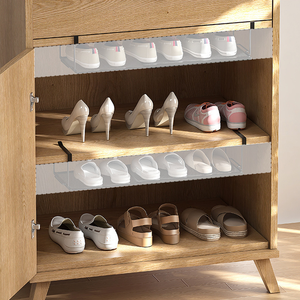 ขยายได้ภายใต้ตู้จัดระเบียบโลหะแขวนใต้โต๊ะตะกร้าสำหรับห้องซักรีดตู้ม้านั่งรองเท้าตู้เสื้อผ้า - Product Image 6