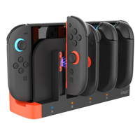Station de charge à succès pour 2 manettes Nintendo Switch – Petite station de recharge pour Joy-Pad