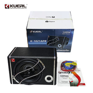 Kuer 新型 大出力 12V アクティブカーサブウーファー <span class=keywords><strong>10</strong></span>インチ ツイーター付き 重低音カーオーディオサブウーファー - Product Image 2