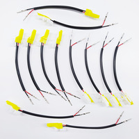 Harnais de câblage électrique automobile personnalisé OEM avec isolation en PVC, âme en cuivre, 12V, IP67, assemblage de câbles adaptateurs