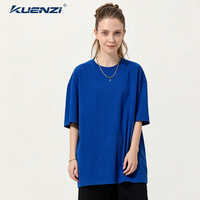 T-shirt pour femme Kuenzi, anti-boulochage, absorbant la transpiration, poids lourd 305GSM, manches courtes, 100% coton, antibactérien 7A