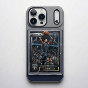Funda Premium para Teléfono con Diseño de Tarjeta Coleccionable, Color Sólido, Resistente a Impactos, para <span class=keywords><strong>iPhone</strong></span> 17 16 15 Pro Max - Product Image 4