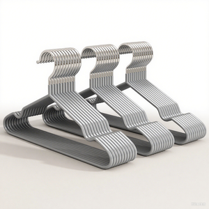 Appendiabiti a secco appendiabiti neri per adulti appendiabiti in plastica + metallo appendiabiti per la casa - Product Image 1