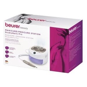 Machine à <span class=keywords><strong>manucure</strong></span> professionnelle Beautystudionails Pro MP 200 3-en-1 blanche avec collecteur de poussière et accessoires pour usage domestique - Product Image 2