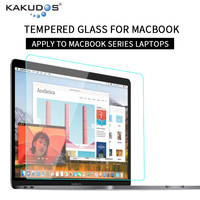Protecteur d'écran en verre trempé personnalisé pour Macbook 2022 Air Pro M2 A2681 A2338