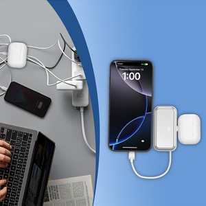 พาวเวอร์แบงค์ขนาดพกพาฉุกเฉินแบบ Type C ความจุ 5000mAh พร้อมที่ยึดสำหรับ <span class=keywords><strong>iPhone</strong></span> - Product Image 5