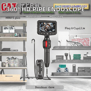 360 Derece Çift Yönlü Yönlendirme 2MP HD Endüstriyel Endoskop 3.9mm Tek Lensli IP67 5X Zoom 4.3 inç IPS Ekran LED Aydınlatma 2 - Product Image 3