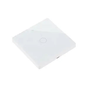 חכם בית עיצוב tuya zigbee טלפון WIFI מבוקר אור 220V 16A 1 כנופיית 1way זכוכית פנל קיר היוקרה מתג עם Alexa