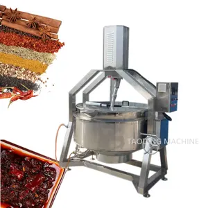 Hete Verkopende Klauw Roterende Roerpot 500 Liter Stoommantel Kookketelmachine Voor Het Maken Van Jam Van Tomaat
