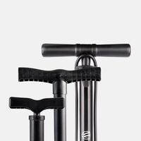 Wheelup vélo pompe à Air Portable vtt vélo pneu pompe 120Psi aluminium Presta Schrader Valve basket-ball pied gonfleur