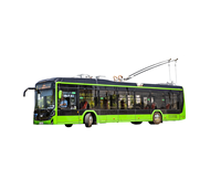 Bus électrique à grande capacité modèle 32100D série OLGERD avec système de conduite autonome et conception confortable pour les passagers