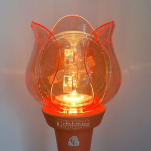 แท่งไฟ LED รูปดอกไม้แบบกำหนดเอง Richshining พร้อมรีโมทคอนโทรล DMX สำหรับคอนเสิร์ต K-pop ใช้เชียร์แฟนคลับในงานคอนเสิร์ตและปาร์ตี้ - Product Image 4