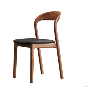 <span class=keywords><strong>Silla</strong></span> <span class=keywords><strong>de</strong></span> Comedor <span class=keywords><strong>de</strong></span> Lujo 2025, Estilo Nórdico Moderno y Minimalista, Madera Sólida con <span class=keywords><strong>Respaldo</strong></span> <span class=keywords><strong>de</strong></span> Estilo Italiano <span class=keywords><strong>para</strong></span> Uso Doméstico - Product Image 6