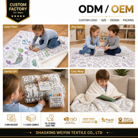 Couverture en polaire Sherpa personnalisable pour enfants, à colorier soi-même, avec marqueurs lavables et réutilisables, motifs géométriques, personnages de dessins animés, graffiti éducatifs