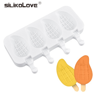 แม่พิมพ์ไอศกรีมซิลิโคนรูปผลไม้มะม่วงแบบทำเอง ดีไซน์สร้างสรรค์ใหม่ - Product Image 1